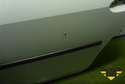 Дверь задняя левая для Renault Logan с 2004-2015г (Логан)