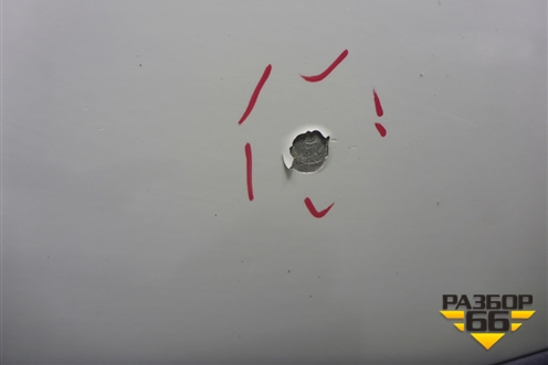 Дверь задняя левая для Renault Logan с 2004-2015г (Логан)