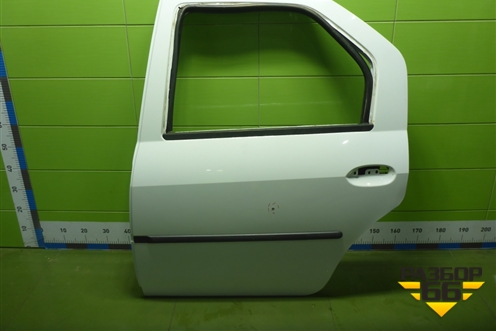 Дверь задняя левая для Renault Logan с 2004-2015г (Логан)