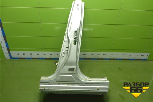 Порог со стойкой левый для Nissan Tiida (C11X) с 2004-2013г (Тиида)