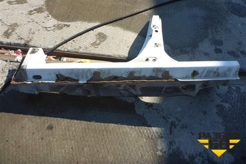 Порог со стойкой левый для Renault Logan с 2004-2015г (Логан)