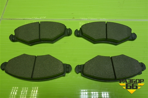 Колодки тормозные передние (новые) (654020BSX) для Peugeot 206 с1998г