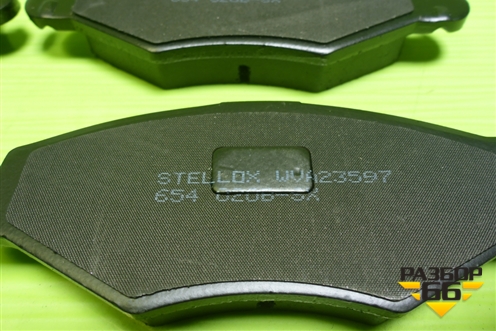 Колодки тормозные передние (новые) (654020BSX) для Peugeot 206 с1998г
