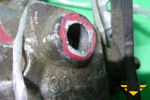 Суппорт задний левый (RS) для Renault Clio с 2005-2012г (Клио)