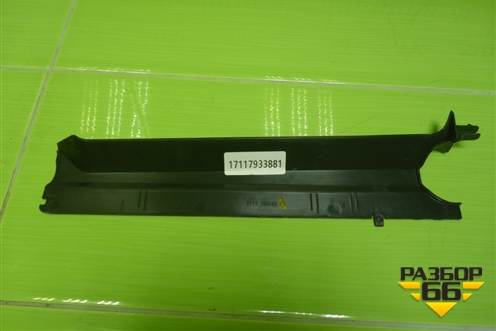 Дефлектор радиатора правый (17117933881) для BMW 5-серия G30 с 2017г