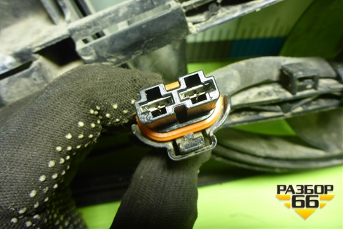 Вентилятор охлаждения радиатора (6G918C607GK) для Ford Mondeo 4 с 2006-2014г (Мондео)