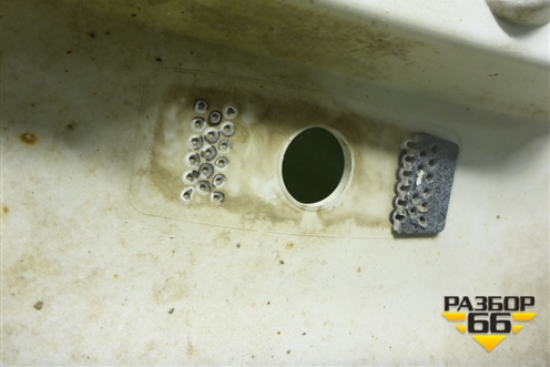 Бампер задний (после 2010г под парктроник седан) (BS71F17906A) для Ford Mondeo 4 с 2006-2014г (Мондео)