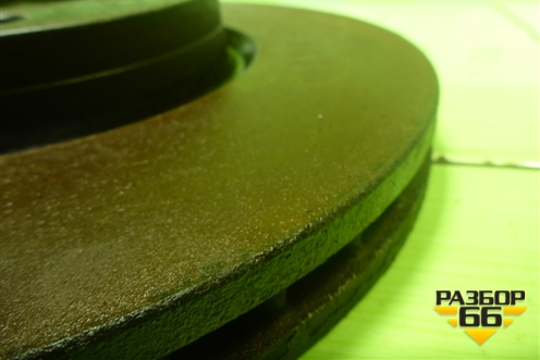 Диск тормозной передний вентилируемый для Ford Mondeo 4 с 2006-2014г (Мондео)