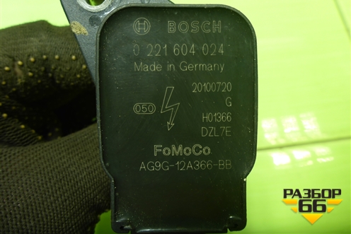 Катушка зажигания (2.0л TNBB) (AG9G12A366BB) для Ford Mondeo 4 с 2006-2014г (Мондео)