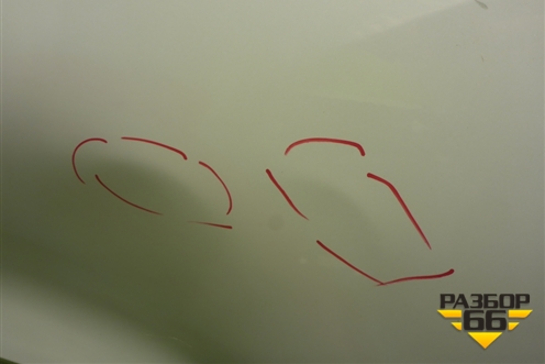 Дверь задняя левая (6201124XKQ00AD) для Haval F7 с 2019г (Ф7)