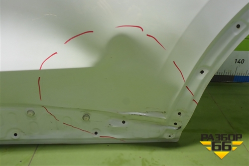 Дверь задняя левая (6201124XKQ00AD) для Haval F7 с 2019г (Ф7)