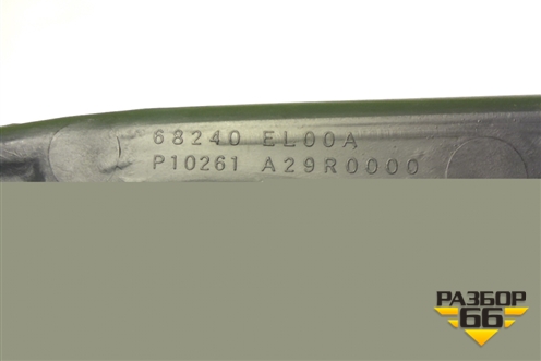 Накладка на щиток приборов (68240EL00A) для Nissan Tiida (C11X) с 2004-2013г (Тиида)