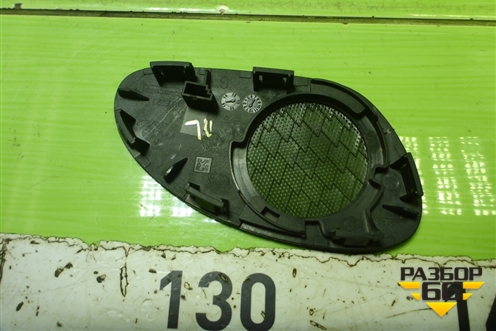 Накладка на торпедо (левая под динамик) (9660528477) для Peugeot 408 с 2012г