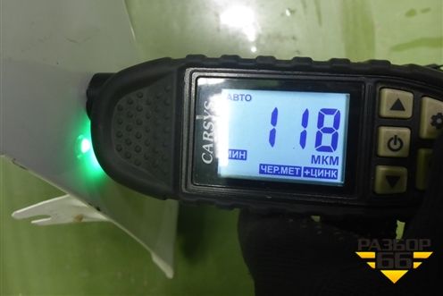 Крыло переднее правое (5J0821022A) для Skoda Fabia с 2007-2014г (Фабия)