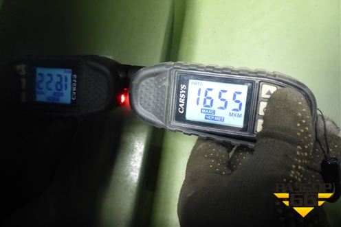 Дверь задняя левая (821012123R) для Renault Logan с 2004-2015г (Логан)