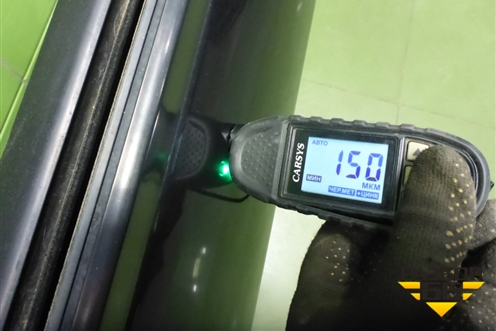 Дверь задняя левая (821012123R) для Renault Logan с 2004-2015г (Логан)