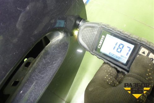 Дверь задняя левая (821012123R) для Renault Logan с 2004-2015г (Логан)