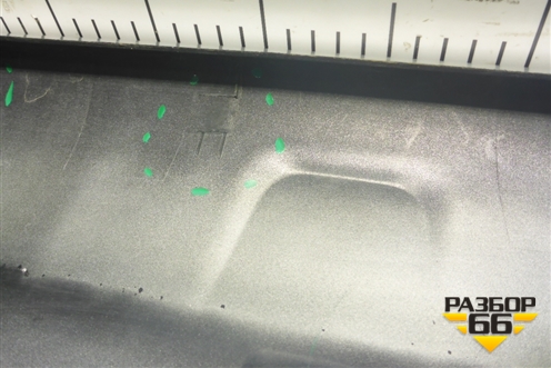 Накладка переднего бампера (6405A231ZZ) для Mitsubishi Eclipse Cross с 2017г (Эклипс Кросс)