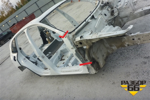 Лонжерон передний правый для Audi Q5 c 2008-2017г (Ку 5)