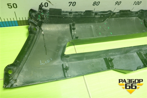 Накладка переднего бампера центральная (6405A240ZZ) для Mitsubishi Eclipse Cross с 2017г (Эклипс Кросс)