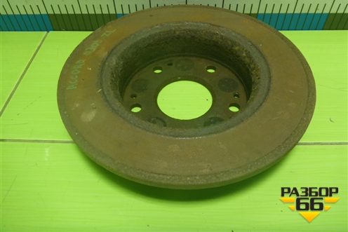 Диск тормозной задний для Honda Accord(CL-CM) с 2003-2007г (Аккорд)