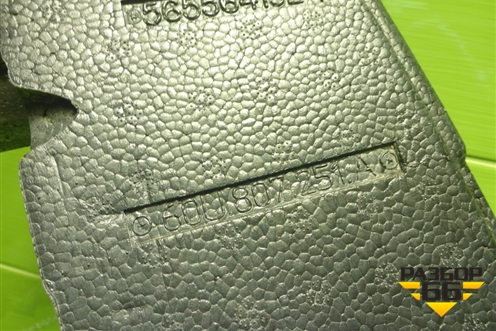 Наполнитель заднего бампера (60U807251A) для Skoda Rapid с 2020г (Рапид)