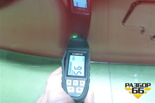 Дверь багажника без стекла (S203F2701080100) для Changan UNI-S с 2024-2025г (Юни с)