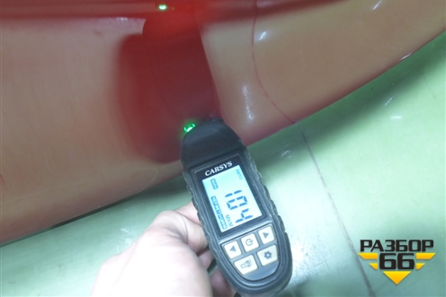 Дверь багажника без стекла (S203F2701080100) для Changan UNI-S с 2024-2025г (Юни с)