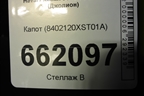 Капот (8402120XST01A) для Haval Jolion с 2021г (Джолион)