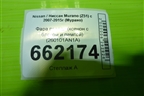 Фара правая (ксенон с блоком и лампой) (260101AN1A) для Nissan Murano (Z51) с 2007-2015г (Мурано)