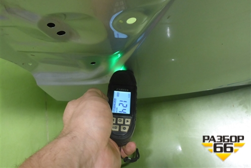 Дверь багажника без стекла (6301100XKZ0YA) для Haval M6 с 2021г (М6)