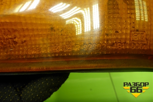 Повторитель на крыло правый для Hyundai Porter с 1996-2011г (Портер)