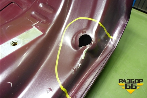 Крышка багажника (692004L000) для Hyundai Solaris с 2010-2016г (Солярис)