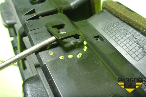 Дефлектор воздушный центральный (77610SMGE010) для Honda Civic 5D с 2005-2011г (Цивик)