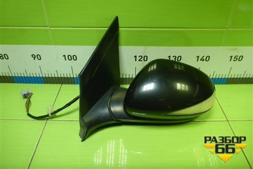 Зеркало левое электрическое (9 контактов) (76251SMGG31) для Honda Civic 5D с 2005-2011г (Цивик)