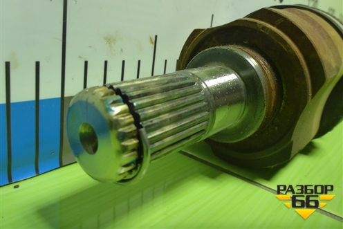 Привод передний правый (1.6л G4FC МКПП шлиц наруж-25,внутр-25) (495011R000) для Kia Rio с 2011-2016г (Рио 3)