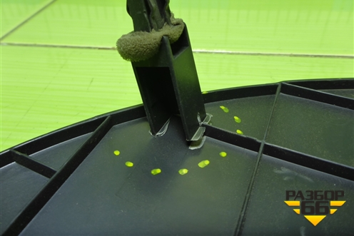 Накладка внутренняя (на консоль левая) (77270SMG) для Honda Civic 5D с 2005-2011г (Цивик)