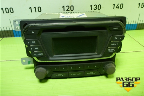 Магнитола (до 2015г) (961604Y000) для Kia Rio с 2011-2016г (Рио 3)