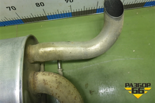 Глушитель задняя часть (1201100XKQ00A) для Haval F7 с 2019г (Ф7)