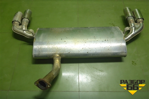 Глушитель задняя часть (6600275799) для Geely Coolray с 2019-2025г (Кулрей)