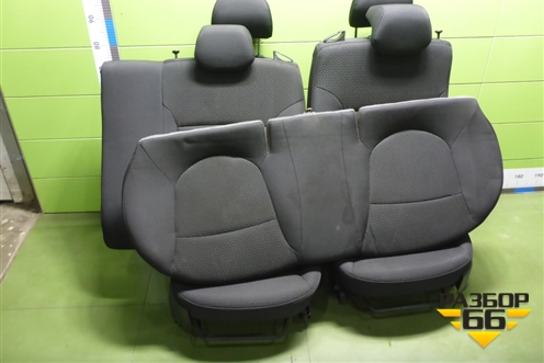 Сиденья комплект (без AIR BAG, с обогревом) для Kia Rio с 2011-2016г (Рио 3)