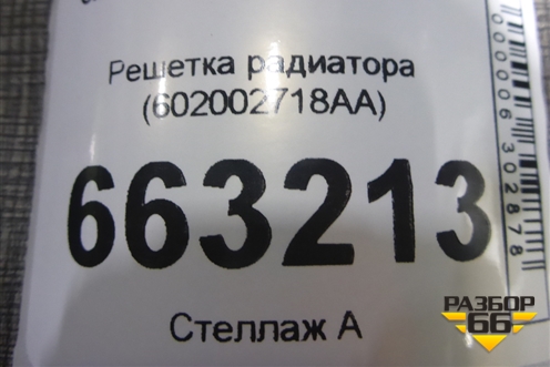 Решетка радиатора (602002718AA) для OMODA C5 с 2022г (Ц5)