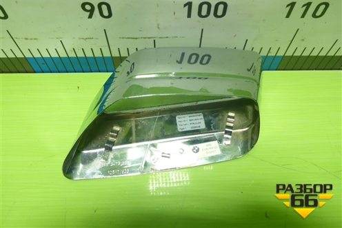 Насадка на глушитель (правая М-пакет) для BMW 5-серия G30 с 2017г