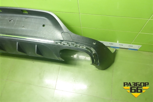 Юбка заднего бампера (AMG под парктроник) (A2538858003) для Mercedes Benz GLC-Klass X253  с 2015г (ГЛЦ)