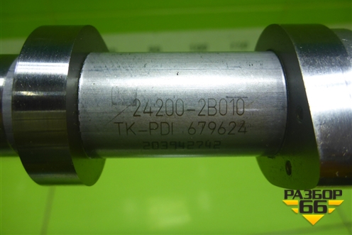 Распредвал выпускной (1.6л G4FC) (242002B010) для Kia Rio с 2011-2016г (Рио 3)