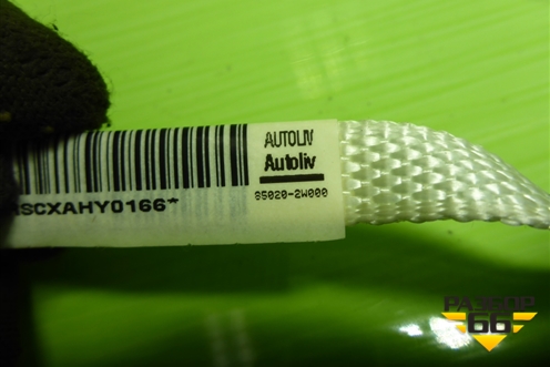 Подушка безопасности боковая шторка правая (850202W000) для Hyundai Santa Fe с 2012-2018г (Санта Фе)