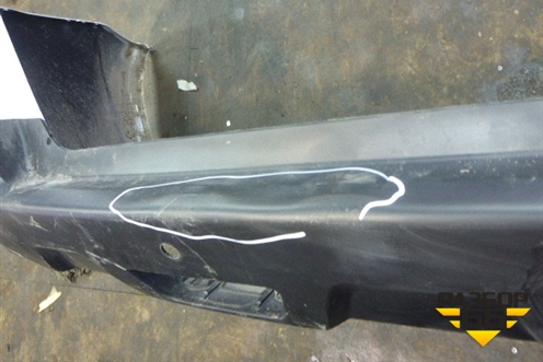 Бампер задний (под парктроник) (85022JU14H) для Nissan X-Trail (Т31) с 2007-2014г (Хтраил)