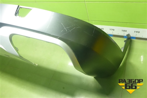 Юбка заднего бампера (31383339) для Volvo V90 Cross Country с 2017г (В90 Кросс Кантри)