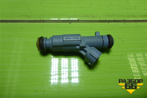 Форсунка инжекторная электрическая (2.4л G4KE) (353102G300) для Hyundai Santa Fe с 2012-2018г (Санта Фе)