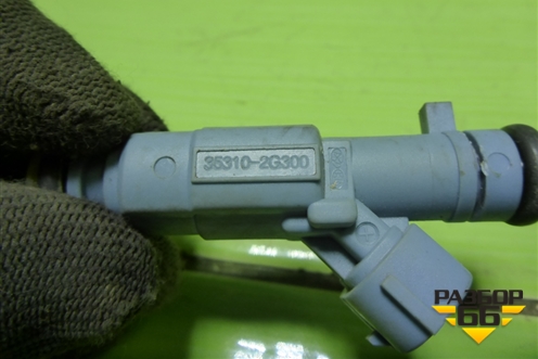 Форсунка инжекторная электрическая (2.4л G4KE) (353102G300) для Hyundai Santa Fe с 2012-2018г (Санта Фе)